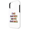 If Only Closed Minds Came with Closed Mouths Rainbow Text Case for iPhone 16 Pro Max