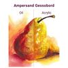 Ampersand Gessobord 1/8 Inch 4X4 Pk/4