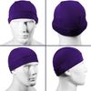 SATINIOR 9 Pieces Cooling Skull Caps Helmet Liner Beanie Cap Sweat Wicking Cycling Hat for Men and Women Running Motorcycle Sports, 9 Colors (Chic Colors)