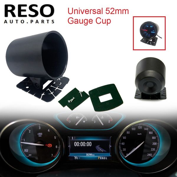 Universal 52mm 2'' ABS Single Hole Meter Gauge Cup Dash Mount Pod Holder Bracket