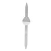 Sonew Adjustable Eyebrow Ruler, Stainless Steel Eyebrow Positioning Makeup Measuring Tool (Silver)