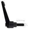 2PCS Black Adjustable Tightening Handle Screws 7 Type Hand Screw Positioning