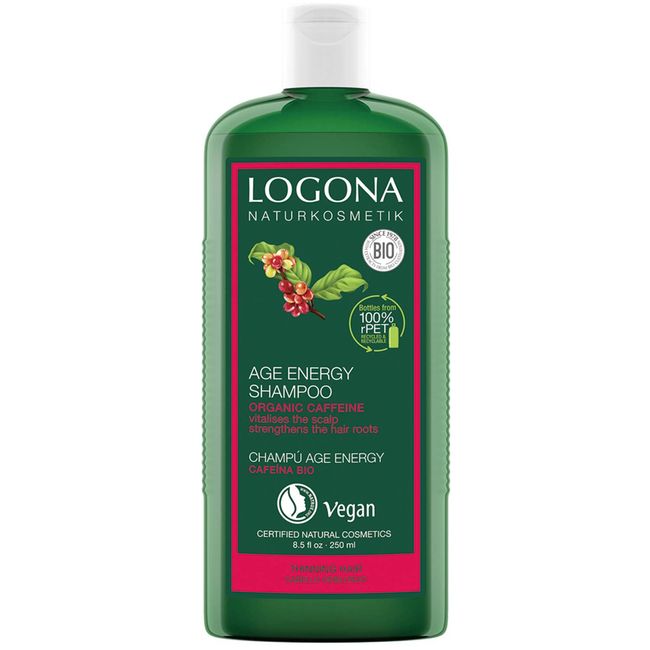Logona Age Energy Shampoo Cafe 8.5 fl oz (250 ml)