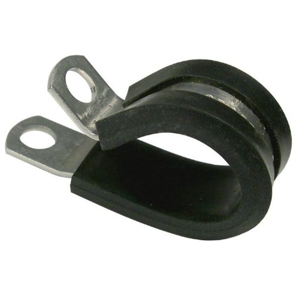 RUBBER INSULATED ALUMINUM CLAMP - 5/8 IN.
