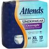 48APPNT40CA - Attendsreg; Discreet Day/Night Extended Wear Underwear, XL 48 to 64 (previously 58 to 68)