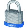 ABUS 33743 Eterna Laminated Plated Steel Padlock with EE0036 Alike Keyed
