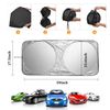 For Ford F-150 Car Large Foldable Sun Visor Shade Windshield Cover UV Block