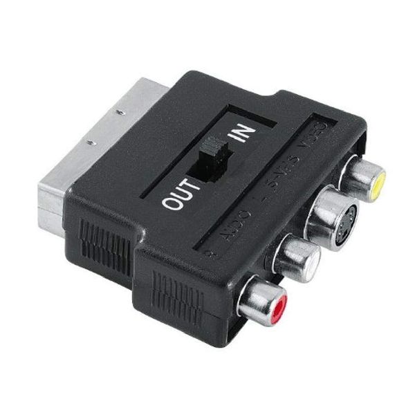 Hama SVHS + 3 Phono-Scart Switchable