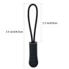 24pcs cnomg Zipper Tabs for Fasteners Easy to Install Durable (Black)