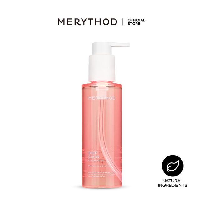 [MERYTHOD Official] Deep Clean Cleansing Oil 150ml DEEP CLEAN CLEANSING OIL Cleansing agent Makeup remover Facial cleanser Face wash Makeup remover Dead skin care Korean cosmetics Skin-friendly