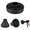 Carokak Dryer Diffuser, Foldable, Dryer Diffuser Cover, Hot Air Diffuser, Silicone, Washable (Black)