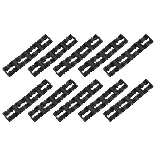 MECCANIXITY Switch and Receptacle Spacer Outlet Spacers 5.5mm Thickness Electrical Socket Outlet Sheet for Electrical Box Household Pack of 40,Black