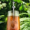 2Pcs Stainless Steel Tea Ball Infusers with 2 Trays - Reusable Fine Mesh Loose Leaf Tea Interval Diffusers