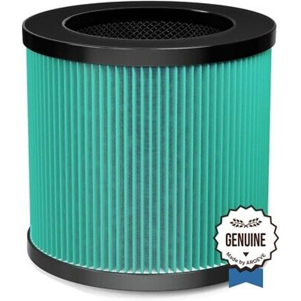 AROEVE MK08W Air Filter Replacement 4-in-1 High-Efficiency True H13 HEPA Pet NEW