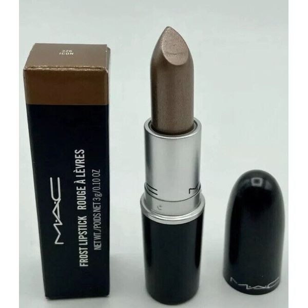 MAC Frost Lipstick 326 ICON Full Size, Authentic New in Box DISCONTINUED