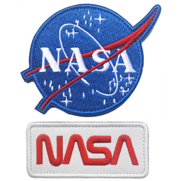 PHOENIX IKKI NASA LOG NASA Astronaut Embroidered Patch Patch Applique Velcro Decoration Red