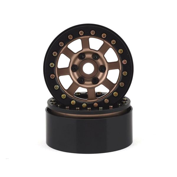 SSD RC Assassin 1.9" Beadlock Crawler Wheels (Bronze) (2) [SSD00180]