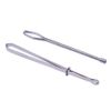 HEALLILY Drawstring Threader Easy Pull Bodkin Threader with Tweezers for Elastic Threading Yarn 2Pcs (Silver)