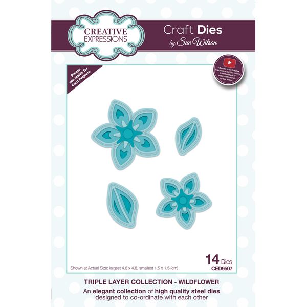Triple Layer Collection - Wildflower - Cutting Dies