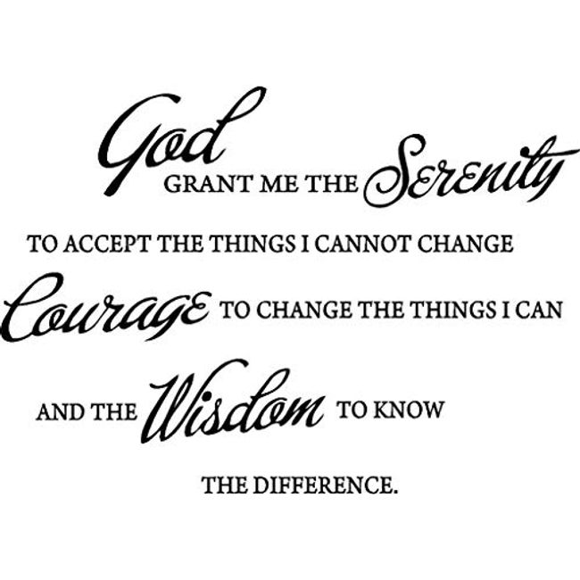 the serenity prayer stickers