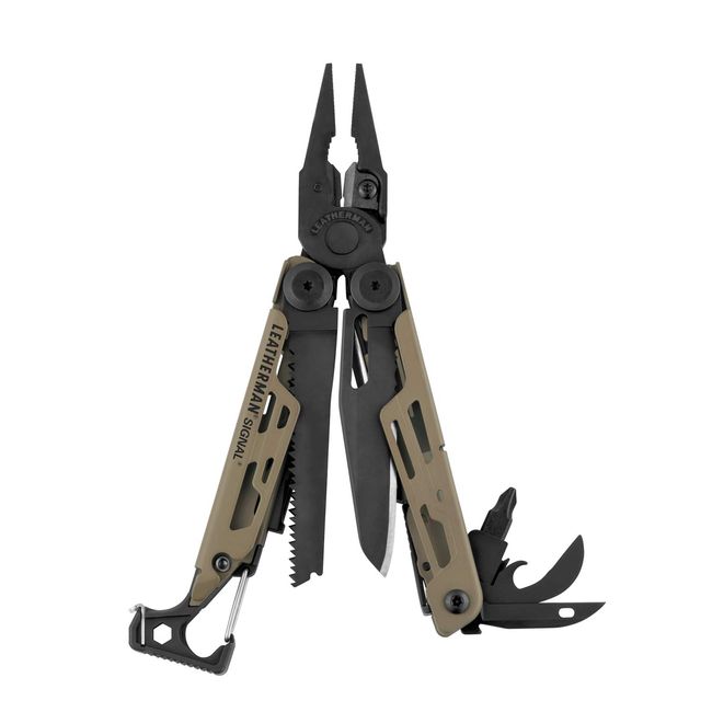 LEATHERMAN SIG-CY Multi-Tool SIGNAL Coyote Signal Coyote with Nylon Case