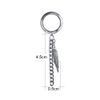 Stylish Stainless Steel Ear Gauge Dangle Tunnel for Ear Screw Flesh Tunnel Plug Expander Gauge Piercing, Stainless Steel