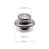 4 x Tenax fastener 2ba 9mm stud set (Made in England) button nut and stud