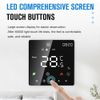 Smart Home Touchscreen Voice Control Thermostat - Auto/Manual Mode, Digital Temperature Control (Electric Heating)