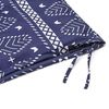 AmazonBasics Comforter Cover, Patterned, Single, Navy