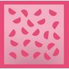 Watermelon Background Stencil - Watermelon 2 Part Stencil - Pattern Stencil - Cookie Stencils - Airbrush Stencil - Reusable Stencil
