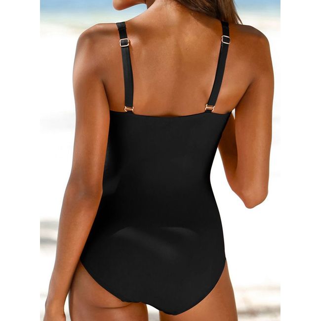 SEASHY New One Piece Swimsuit Plus Size Swimwear Women Classic Vintage  Bathing Suits Beachwear Backless Slim Swim Wear M~2XL
