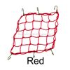Motorcycle Cargo Net 15" x 15" - Red
