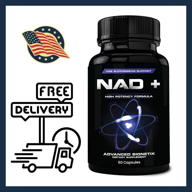 NAD Supplement with Nicotinamide Riboside Plus Resveratro, Quercetin, Betaine