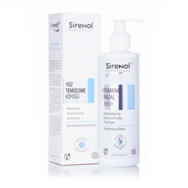 Sirenol Natural Cadı Fındığı Yüz Temizleme Köpüğü