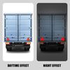 2 Red Triangle Warning Signs, Trailer Reflector, Car Rear Reflector, Multi-Function Reflector, Auto Accessories