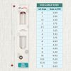 KnitPro Nova Cubics, Single-Ended Knitting Pins, 25cm x 2.75mm, Silver