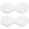 PAGOW 200 Sheets Disposable Non Woven Eye Care, Cotton Paper Facial Eye Pads Spa, DIY Clear Eye Mask Paper Beauty Sheets for Skincare Spa Wrap Moisture Retention