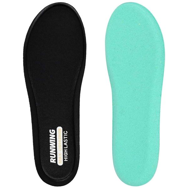 JYTDBCS Memory cotton cushioned foot pain Soft comfortable slow rebound cushioned shock breathable absorbent cushioned space cotton insole memory foam insoles