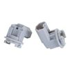 1 Pair Car Reverse Light Socket, Rear License Plate Lamp Holder Socket 90075‑60037 License Plate Light Plug Socket for