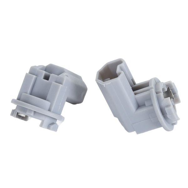 1 Pair Car Reverse Light Socket, Rear License Plate Lamp Holder Socket 90075‑60037 License Plate Light Plug Socket for