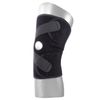 D&M 108656 Asmedy Knee Supporter, Cross Type, 1 Piece, Left and Right Use, Made in Japan, Black, One Size Fits Most, Level 4, Firm, Open Type, ATHMD Fixation, Protection, Prevention, Reduction, Elastic, Compression