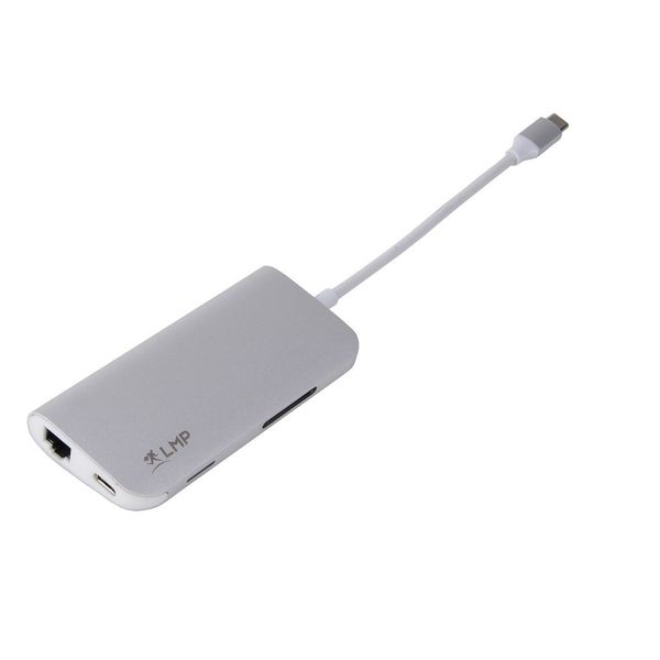 Disabled - Do not use LMP USB-C Mini Dock - 8-Port USB-C Dock - Silber