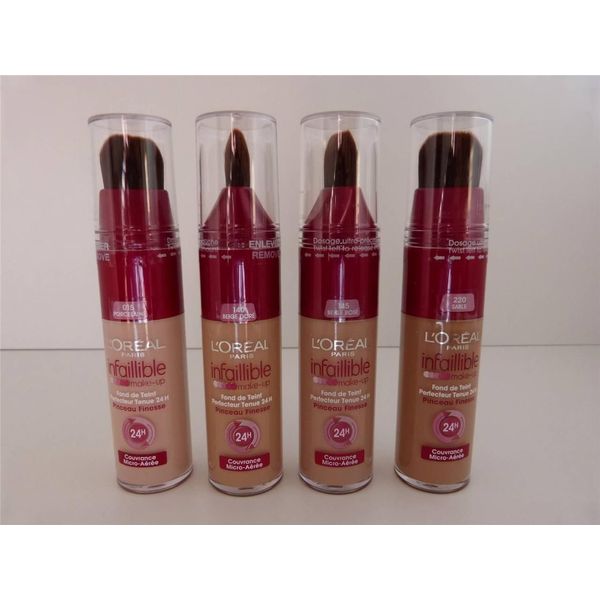 Infallible Foundation Brush by L'Oreal Paris 015 Porcelain