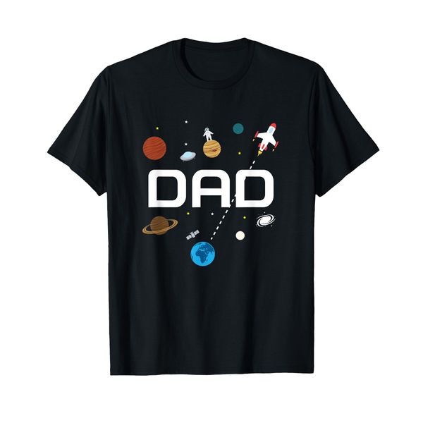 Dad Outer Space Birthday Party T-Shirt