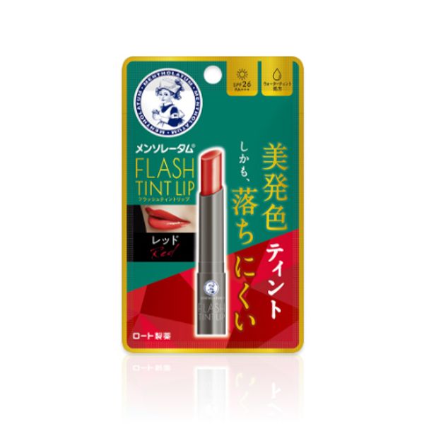 <br>Rohto Pharmaceutical Mentholatum Flash Tint Lip (Red) 2.0g/Yu-mail shipping possible/Returns and exchanges not possible