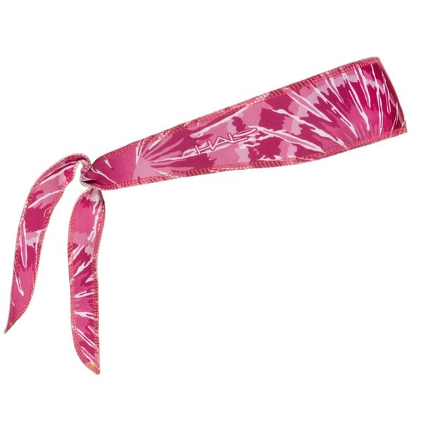 Halo Headband Halo I- Custom Fit- Tie Sweatband for Men and Women, No Slip With Moisture Wicking Dryline Fabric, Pink Tie Dye