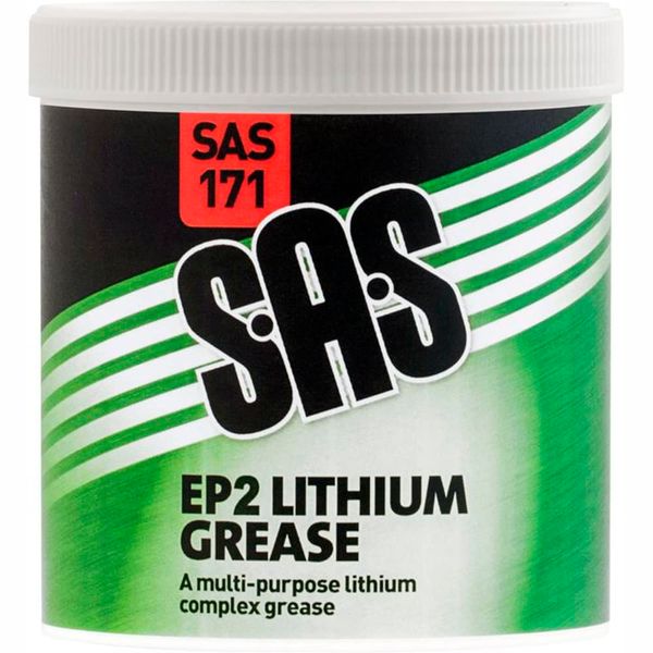 Lithium Grease EP2 500g Tin Multi Purpose Lubricant SAS171