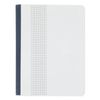 5x5 Grid Composition Poly Graph Ruled PLASTIC Book Quad 80 Sheets P+G (3 Pack)