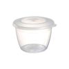Lakeland Mini Plastic Reusable Lidded Pudding Basins 150ml – Pack of 4