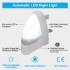 2 Pack Automatic LED Night Light - Plug in & Energy Saving Dusk 2 Dawn LED Night Light Sensitive Night Light, White